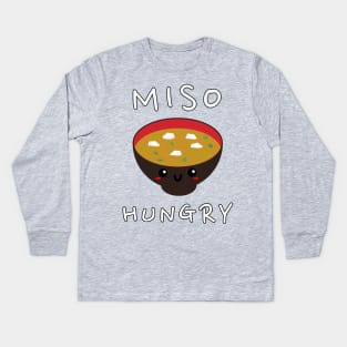 Miso Hungry Kids Long Sleeve T-Shirt